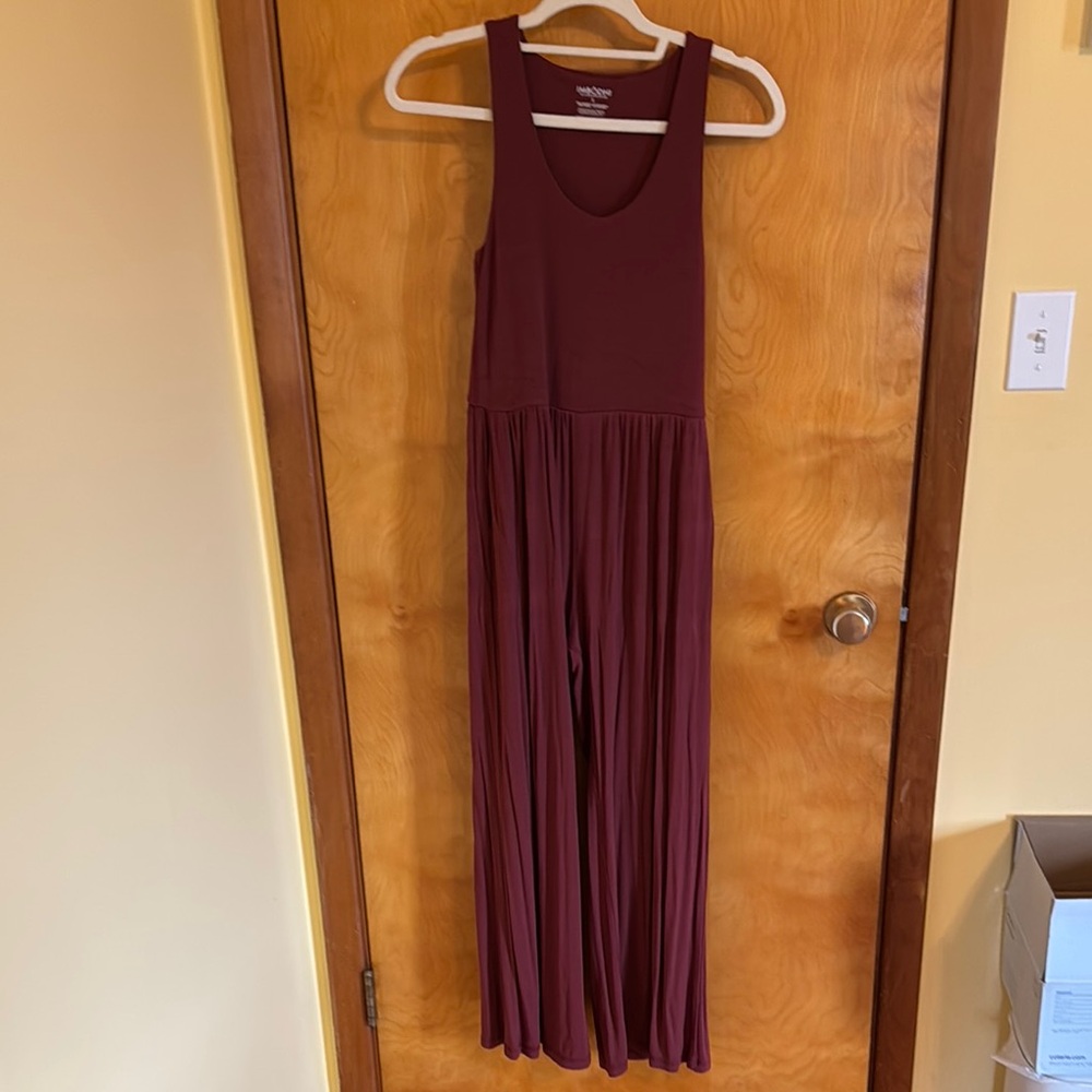 Imbodhi Hana Jumpsuit 2.0 in Ribbed Redwood